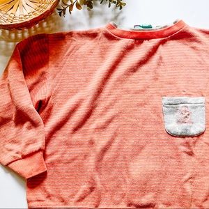 Vintage Center Aisle | Stripped Crewneck Sweater